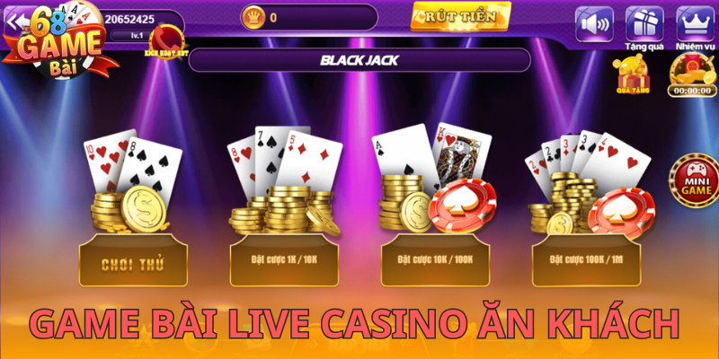 List game casino dễ chơi, dễ ăn tiền nhất ngành cá cược