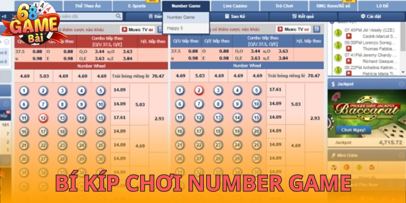 Bí kíp chơi number game dễ thắng