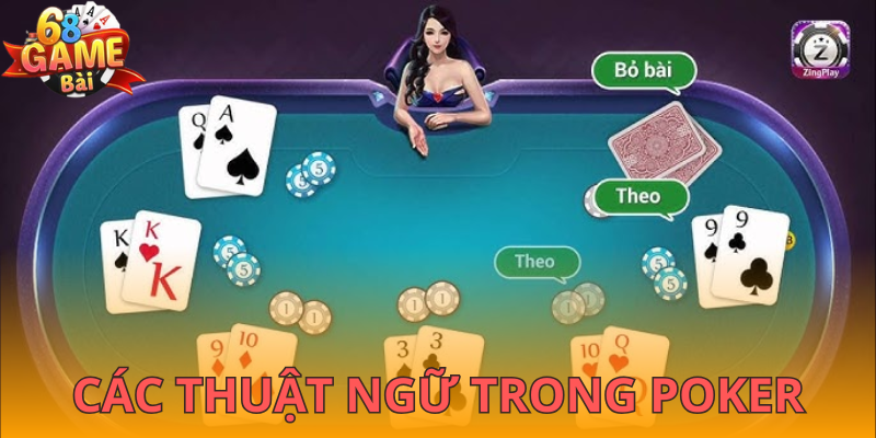 Các thuật ngữ quan trọng trong poker 68gamebai đổi thưởng